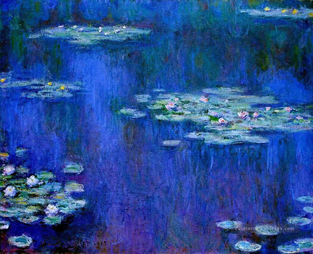 Nénuphars 1905 Claude Monet Fleurs impressionnistes Peintures à l'huile